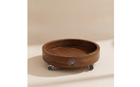 Rolling Botanical Trolley Heavy Duty Botanical Trolley with Wheels Sturdy Flower Pot Holder for Living Room