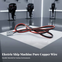 solid Copper Wire Outboard engine Power cord Plug-in Design nautical Battery Connection cord Boat Engine Replacement Parts Waterproof for Boaters, Fishermen, DIY hobbyists, Fishing, Outdoor, Garage
