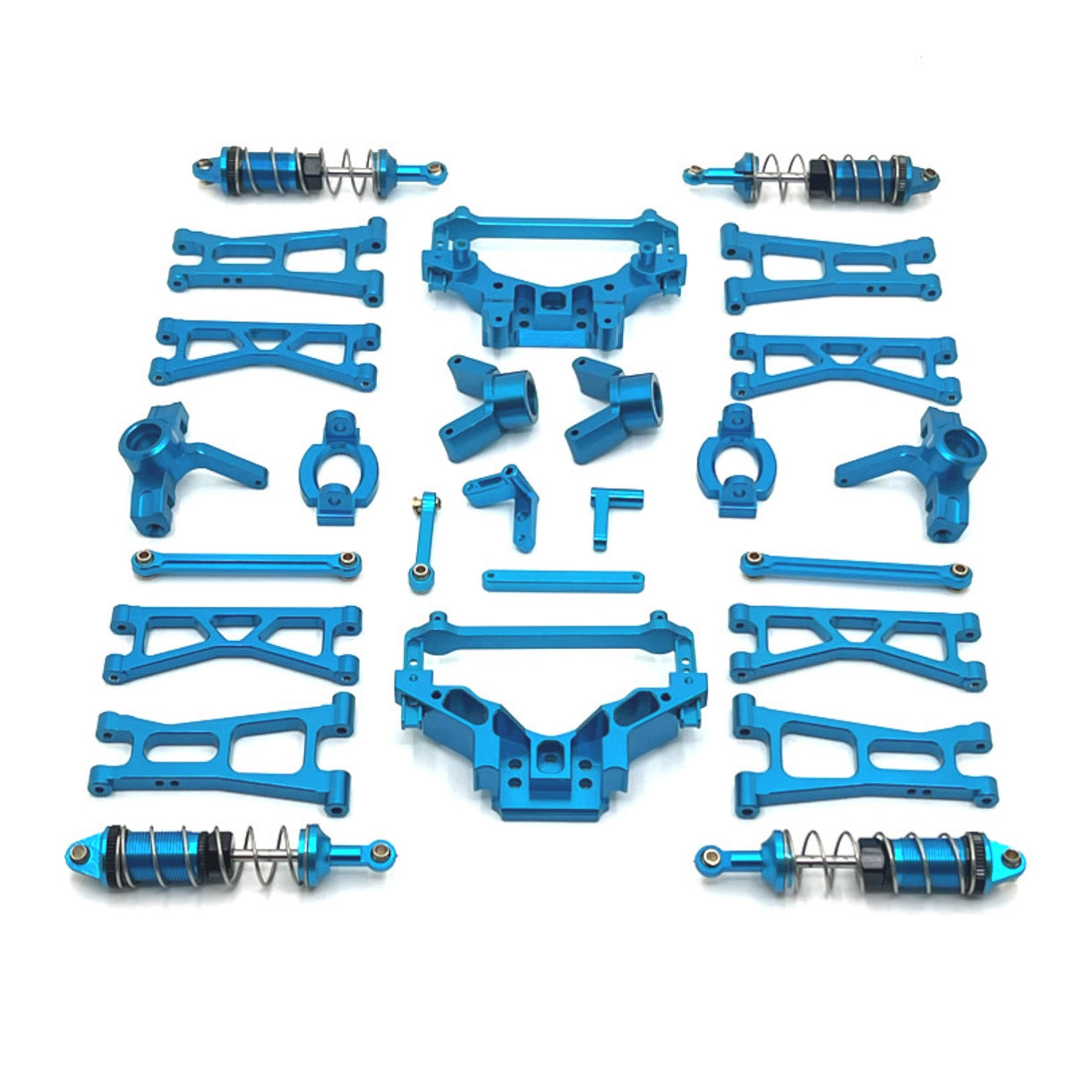 RC Car Upgrade Kit CNC Machined RC Linkage Arms Damping Parts for Hobbyists