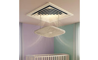 Adjustable Air Conditioning Air Deflector Double-Layer Household Accessory