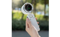 3-in-1 Design Rechargeable Neck Fan 5 Speed Settings Foldable Handheld Fan Lightweight Personal Appliance for Commuters, Students