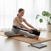 Ballet Stretch Strap with Padded Loops Adjustable Leg Stretch Strap with Buckles Stretching Band with Loops Multi Loop