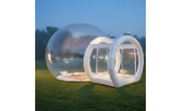 Includes Air Pump Transparent Inflatable Dome Long-Lasting PVC Material Inflatable Bubble Tent Tear-Resistant Transparent Dome House Quick 5-Minute Setup for Families, Events, Parties, Garden, Camping