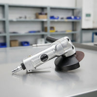 Pneumatics Sander with Side Handle High-Speed Pneumatics Disc Sander Easy to Operate for Surface Finishing, Workshop