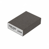 4-Sided Gritty Sponge Multi-Surface Sanding Tool Wet and Dry Application Wear-Resistant for Craftsmen, Painters