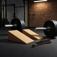 Slanted Cork Incline Block Flat Top Incline Incline Block Eco-Friendly Slant Board Long-Lasting for Stretching, Squats, Weight Training