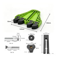 Woodworking Featherboard Adjustable Featherboard with Miter Slot Bar Feather Board Flexible Tool Easy Tension Control