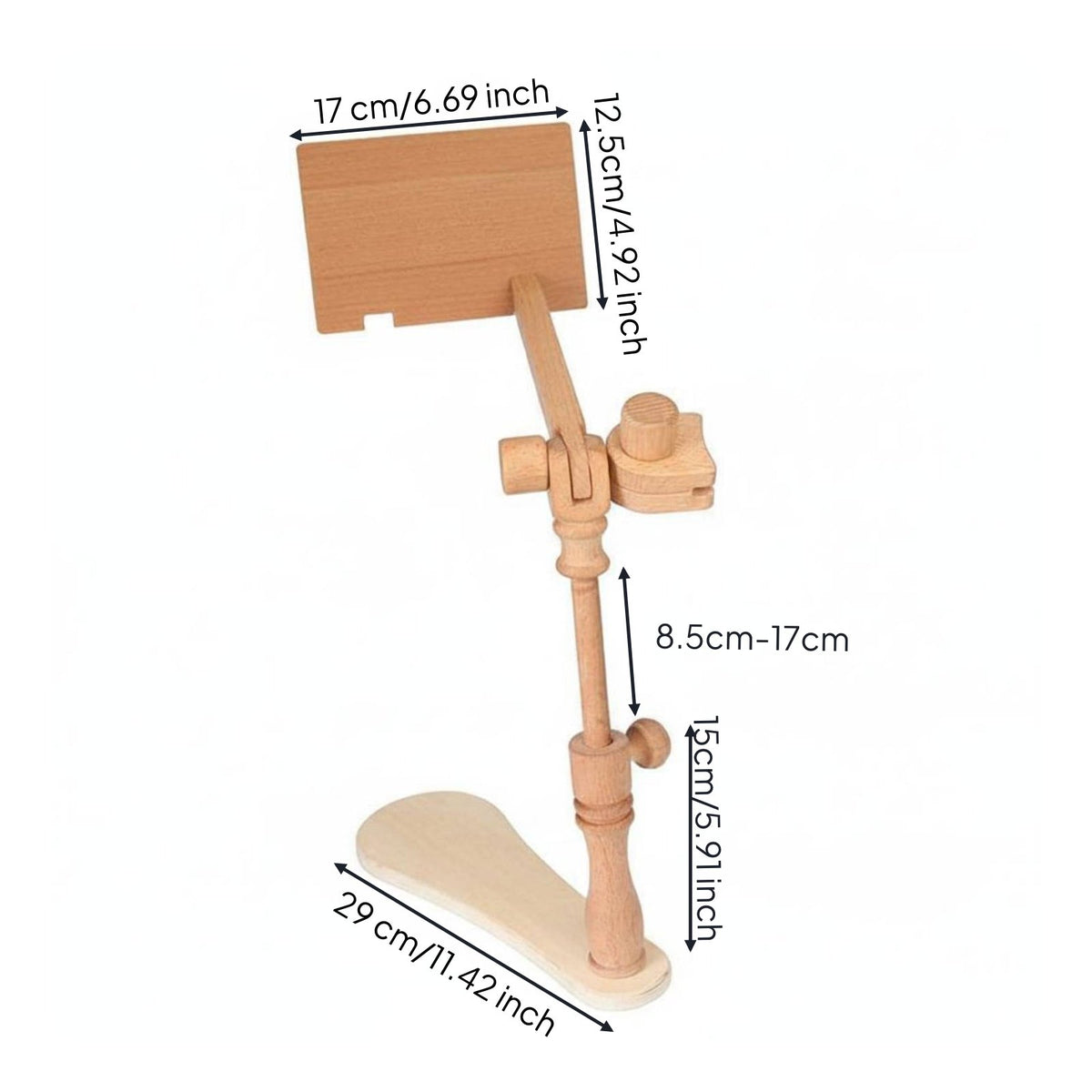Adjustable Embroidery Stand Stable Base Desktop Stitching Holder Versatile-Fit