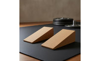 Slanted Cork Incline Block Flat Top Incline Incline Block Eco-Friendly Slant Board Long-Lasting for Stretching, Squats, Weight Training