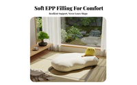 Fried Ovoid Pillow Lounger Petwelcoming Adaptable Lounger Soft and Comfortable Snug for Students, Gaming Aficionados, Bedroom