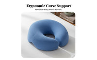 Pressure Relief Beauty Salon Face Cradle Breathable Material Massage Pillow Memory Foam for Spa Goers, Women, Home
