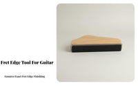 Multi-Angle Design Guitar Fret Beveling File Ergonomic Grip Fret Beveling File for DIY Enthusiasts, Guitarists, Workshop, Home Studio