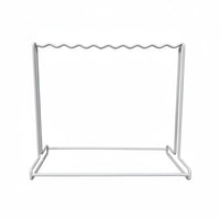 Underwear Display Stand Minimalist Lingerie Display Stand Industrial Garment Rack for Retailers, Livestreamers, Shop Showcases, Boutiques, Livestreams