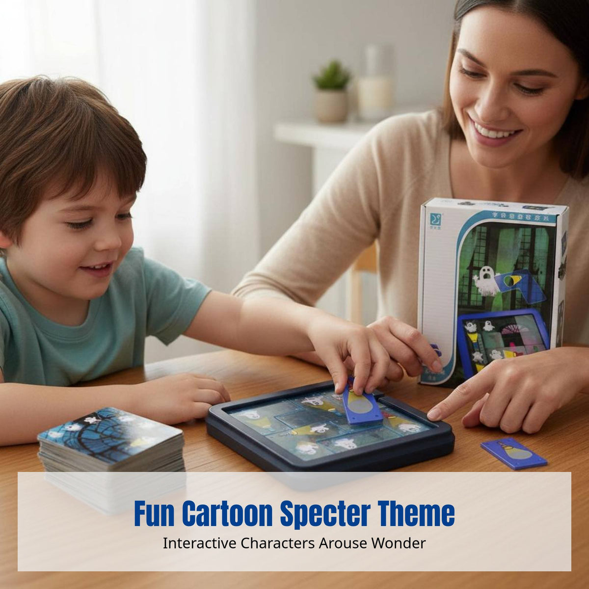 Children's Logic Training Board Game, Spirit Catcher, Police Thief Adventure, Interactive Toy
