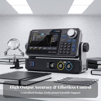 14-Bit Resolution Arbitrary Waveform Waveform Generator 200MSa/s Sampling twoChannel Waveform Generator Keypad and Knob Control Electronic Test Equipment Frequency Counter