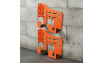 2 Pieces Logging Tool Wall Storage Space-Saving Logging Tool Hook Rack Heavy-Duty Organization System for Shed, Outdoor