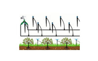 82 Pieces Adjustable Drippers Micro-Irrigation Irrigation Kit Water Saving Automatic Micro-Irrigation Irrigation System Customizable Schedule Garden Dripper Kit for Greenhouse