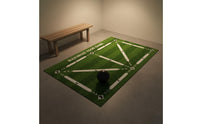 Indoor Soccer Practice Mat Numbered Path Design Kids Soccer Training Rug Easy to Use Football Skill Practice Carpet for Home