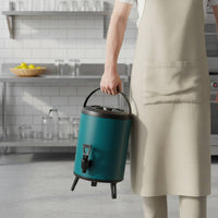 Milk Tea Insulation Container Leak-Resistant Screw Lid Milk Tea Container Large Capacity Drink Barrel Portable Handle