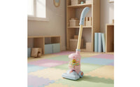 Clear Chamber Toy Vacuum Cleaner Colorful Beads Upright Toy Vacuum Plastic Cartoon Details