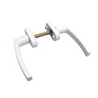 Non-Locking Plastic Steel Door Handle for Patio