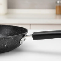 Suitable for All Stoves Maifan Stone Coated Pan Induction Compatible Non-Stick Frying Pan Oil-without Oil Cooking Granite Skillet Fast Heat Conduction