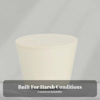 Rubber Stopper Sturdy Test Tube Plug Deformation Resistant Test Tube Stopper for Students, Teachers, Classroom, Scientific Research, Medical Facility