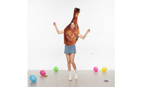 Chicken Drumstick Costume Halloween Drumstick Costume Full-Body Apparel for Stage Performances