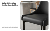 Luxury Design Upholstered Side Chair Minimalist Design Dining Seating Comfortable Padding Household Furniture Ergonomic Backrest for Homeowners, Interior Designers, Restaurant Owners, Kitchen, Hotel, Living Room, Home Office