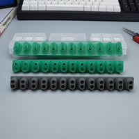 5 Pieces Replacement Keyboard Conductive Rubber Strip Flexible Keyboard Silicone Strip Flat Backing Electronic Instrument Part Compatible