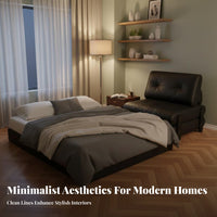 Foldable Design Single Folding Sofa Bed Space-Saving transformable Armchair Bed Italian Inspired Multi-Functional Furniture Minimalist Aesthetic for Apartment Dwellers, indivitwofolds, Students, Living Room, Small Spaces, Bedroom
