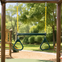 Rope Play Equipment Climbing Rope Park Rope Toy Kids Tarzan Rope Hanging 10 Discs Multicolor Outdoor Play Equipment