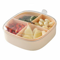 4 Pieces closureed Lid Draining Food prepparation Box Airtight closure Produce Box with Drainer watertight Refrigerator Organizer Stackable Design for Meal prepparationpers, Home Cooks, Healthmindful Individuals, complimentaryzer, Kitchen, Pantry