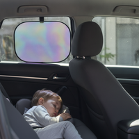 Car Window Static Cling Sun Shade for Privacy and UV Protection