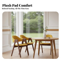 Triangular Frame Armchair Nordic Appearance Upholstered Armchair Minimalist Design Padded Comfort for Adults, Residents, Study