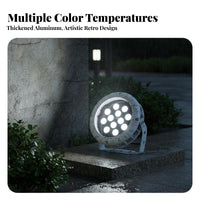High Brightness Chip LED Floodlight Wide Beam Angle LED Flood Light Long-Lasting Aluminum Body for Contractors, Engineers, Landscape, Garden