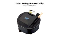 Padded 14-Inch Snare Drum Bag Taffeta Lining Snare Drum Bag Front Pocket Zippered