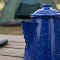 Enamel Mug Thickened Metal Camping Mug Metal Border Coffee Mug Lightweight Vintage Design Camping Mug Campfire Safe for Campers
