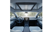 Motorized Sunshade Electric Car Sunshade Low Profile Assembly with Control Module for YL Electric Vehicle Interior