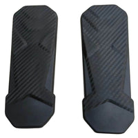 Armrest Pads with Mounting Plate Carbon-Fiber-Style Chair Arm Pads with Mounting Holes Office Chair Armrests Easy to Install