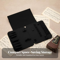Piano Tuning Tool Bag Multi-Compartment Piano Maintenance Tool Case Portable