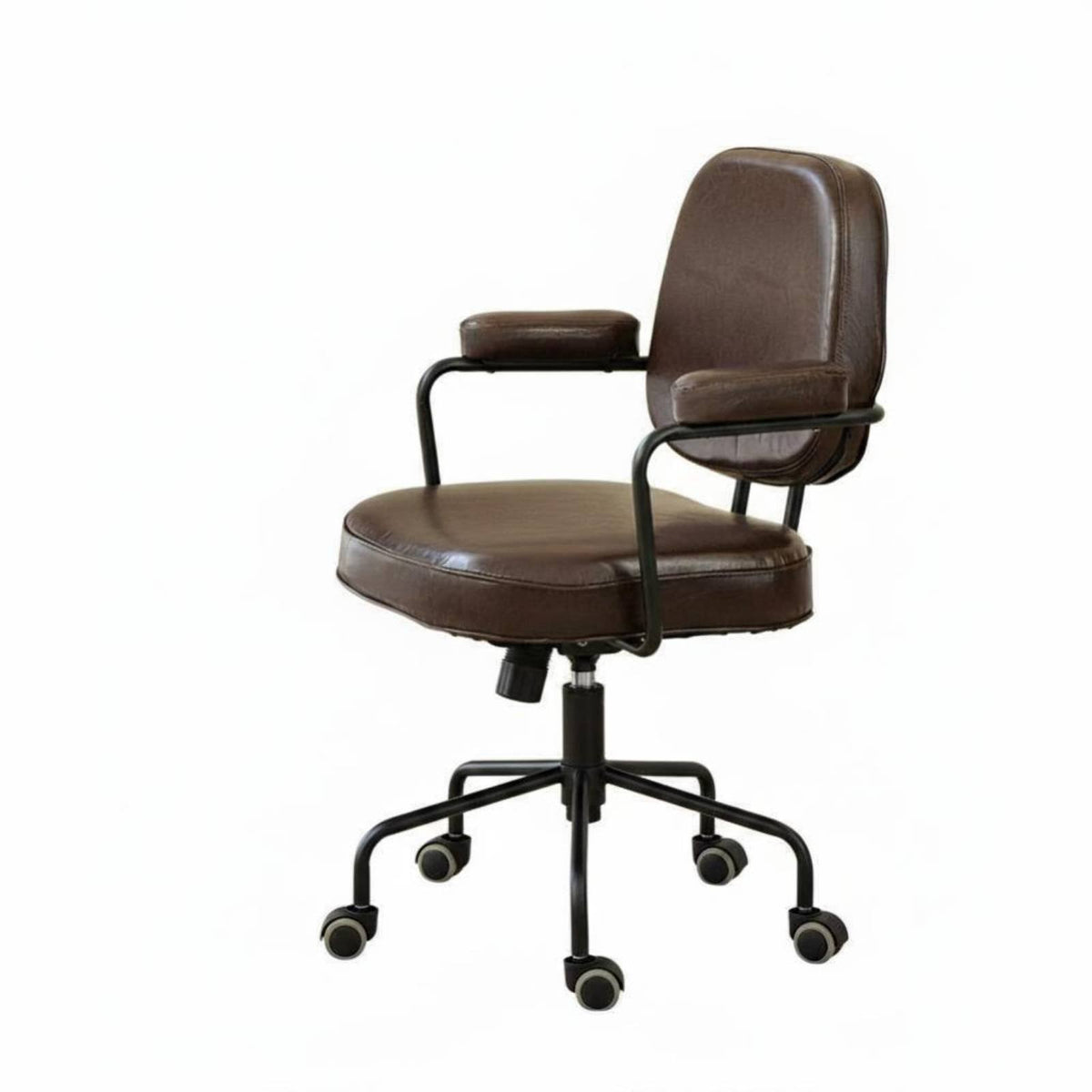Height Adjustable Ergonomic Computer Chair with Casters Support Rolling Task Chair Breathable Mesh spine rotate Seat sturdyDuty for Students, Adults, Study Room, Bedroom, Workspace