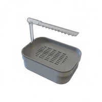 USB Powered Automatic Bird Shower Tub Easy to Install Parrot Bath Basin Plastic for Parrots, Lovebirds