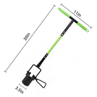 Transplanting Tool Standing Position Use Garden Digger Rust Resistant Soil Digging Tool