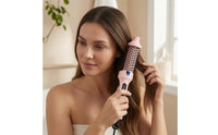 Heated Round Brush 110-240V Compatible Electrical Input Thermal Round Brush Fast-Heating for Travel