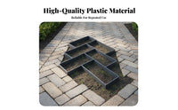 Plastic Concrete Paver Form Long-Lasting Cement Paver Form DIY Stepping St Single Form Easy to Use Reusable Stepping St Single
