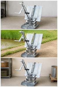 Manual 2-Row Rice Transplanter for Paddy Fields