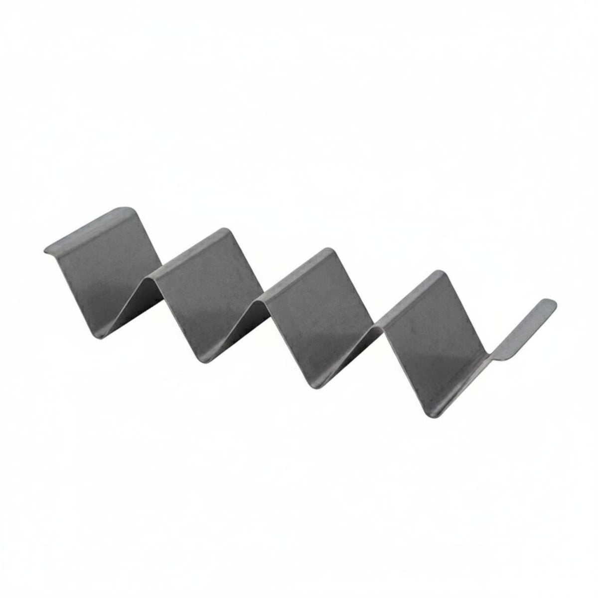 6 Pieces Retro Design Stainless Steel Taco Holder Rust-Resistant Metal Taco Stand Easy to Clean Food Serving Tool Sturdy
