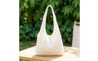 Slouchy Shoulder Tote Feminine Handbag Boho for Casual Outings, Beach, Women
