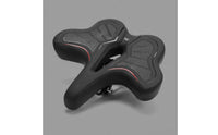 Ergonomic Bike Seat Shock Absorbing Wide Cycle Saddle Non-Slip Surface Split Bike Cushion for Mountain Biking
